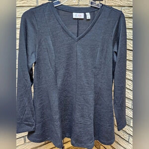 Denim & Co Shirt Super Soft Sz Small
